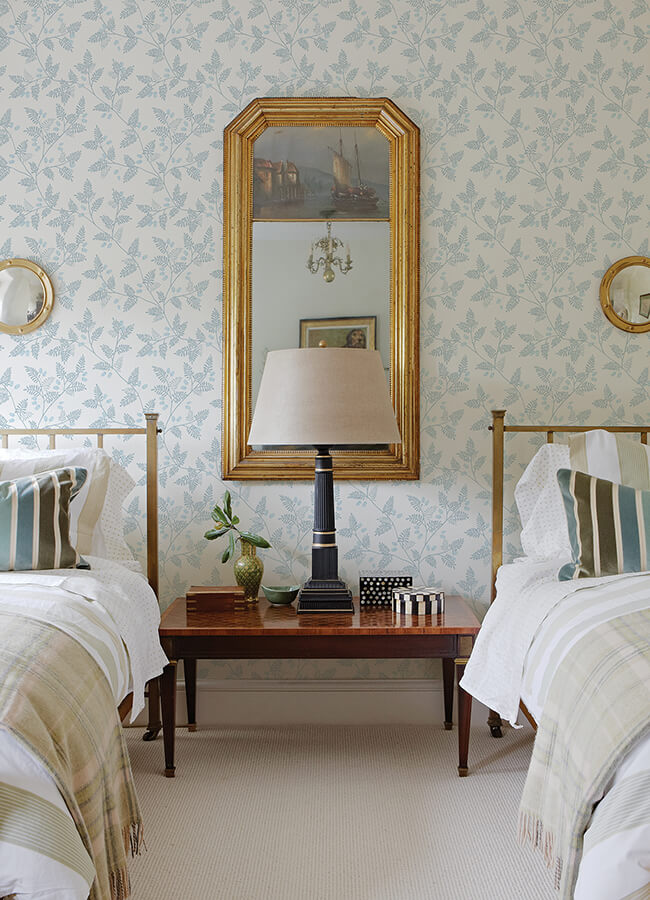 ardell-light-blue-botanical-wallpaper-york-wallcoverings-4074-26602 - York Wallcoverings Wallpaper