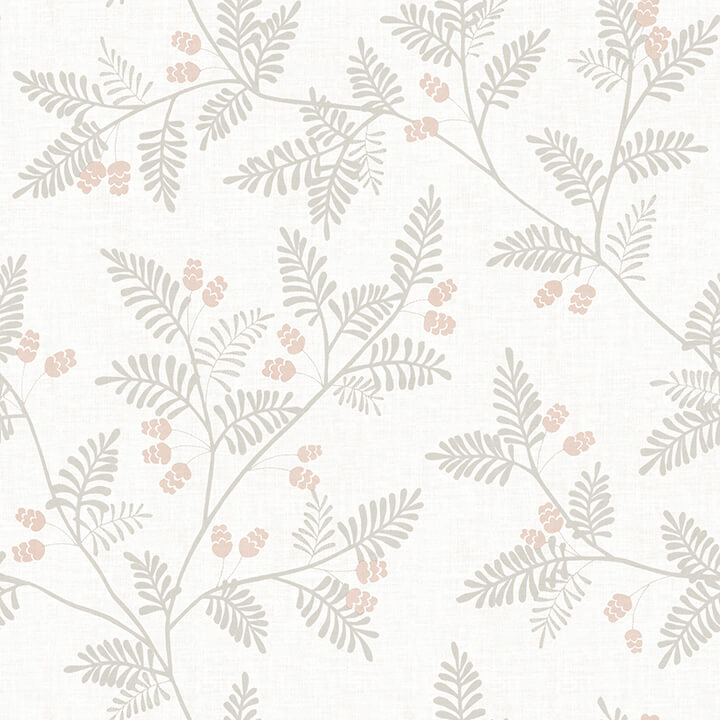 ardell-taupe-botanical-wallpaper-york-wallcoverings-4074-26604 - York Wallcoverings Wallpaper