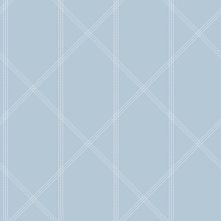 walcott-light-blue-stitched-trellis-wallpaper-york-wallcoverings-4074-26607 - York Wallpaper Wallpaper