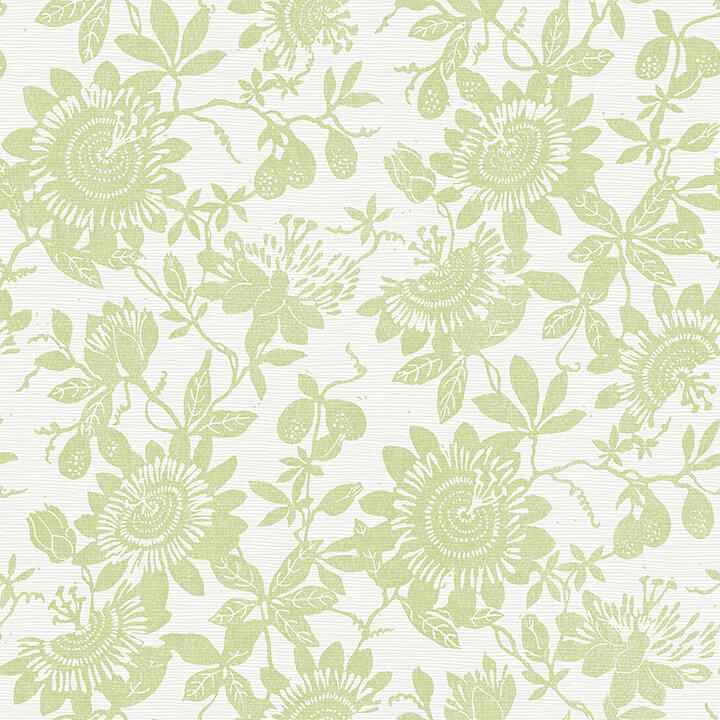 Helen Light Green Floral Trail Wallpaper - York Wallcoverings - 4074-26628 - York Wallcoverings Wallpaper