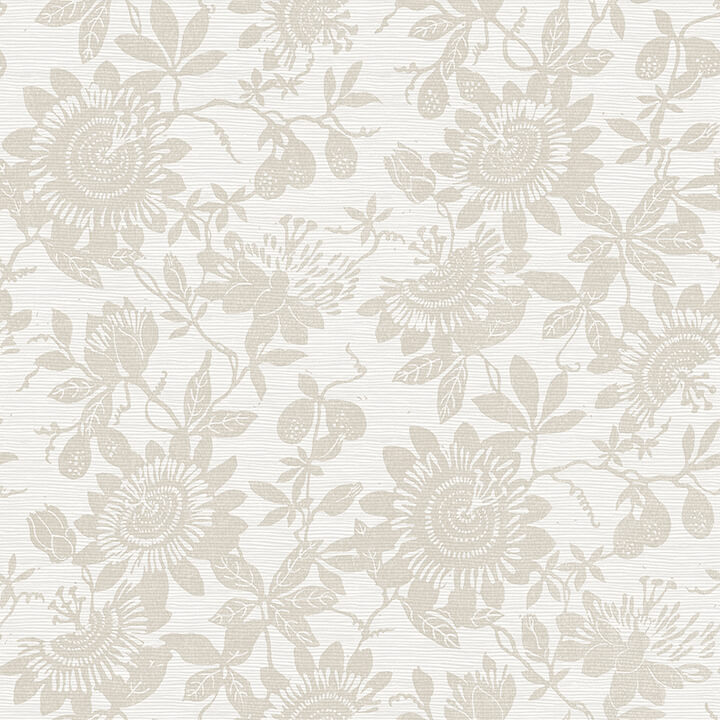helen-taupe-floral-trail-wallpaper-york-wallcoverings-4074-26633 - York Wallcoverings Wallpaper