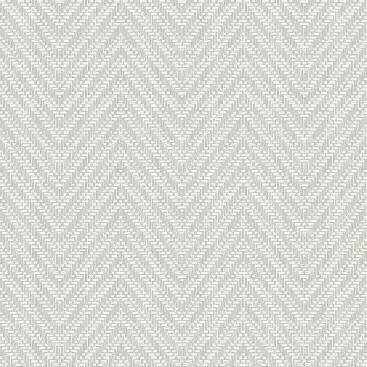 Glynn Light Grey Chevron Wallpaper - York Wallcoverings - 4074-26652 - York Wallcoverings Wallpaper