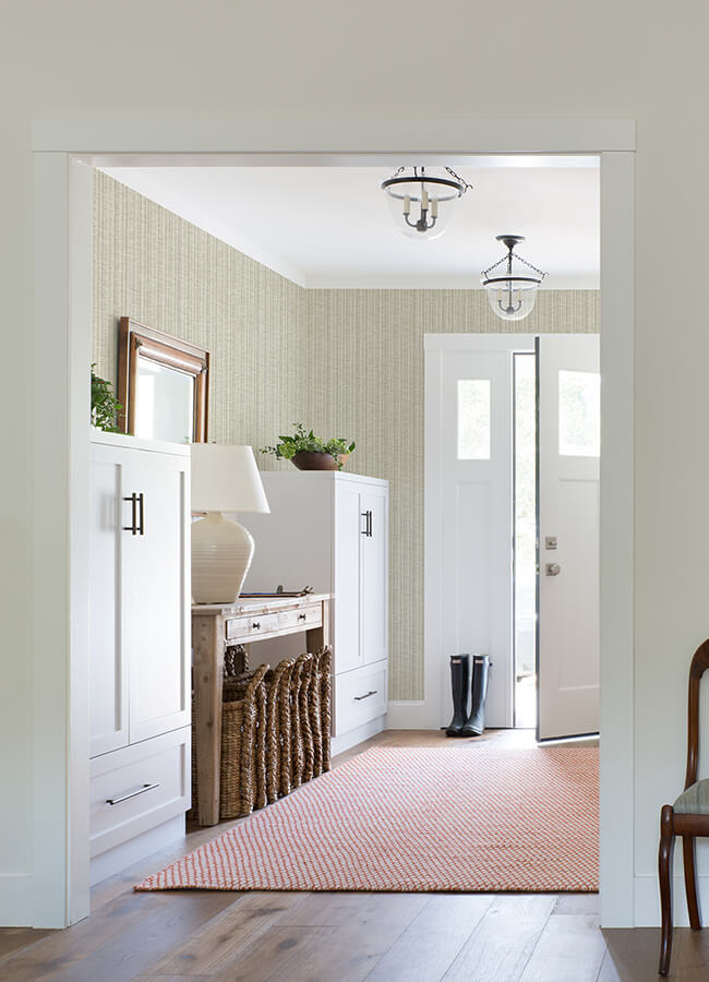 simon-beige-woven-texture-wallpaper-york-wallcoverings-4074-26658 - York Wallcoverings Wallpaper
