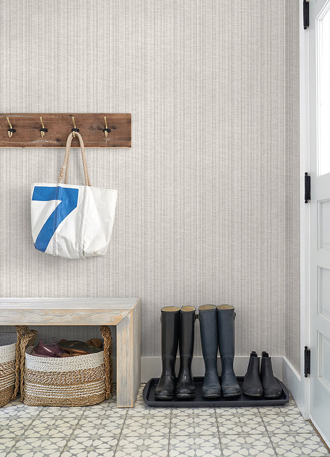 simon-neutral-woven-texture-wallpaper-york-wallcoverings-4074-26659 - York Wallcoverings Wallpaper
