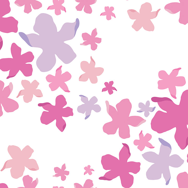 lele-lillies-pink-peel-and-stick-wallpaper-york-wallcoverings-lss4951 - York Wallcoverings Wallpaper
