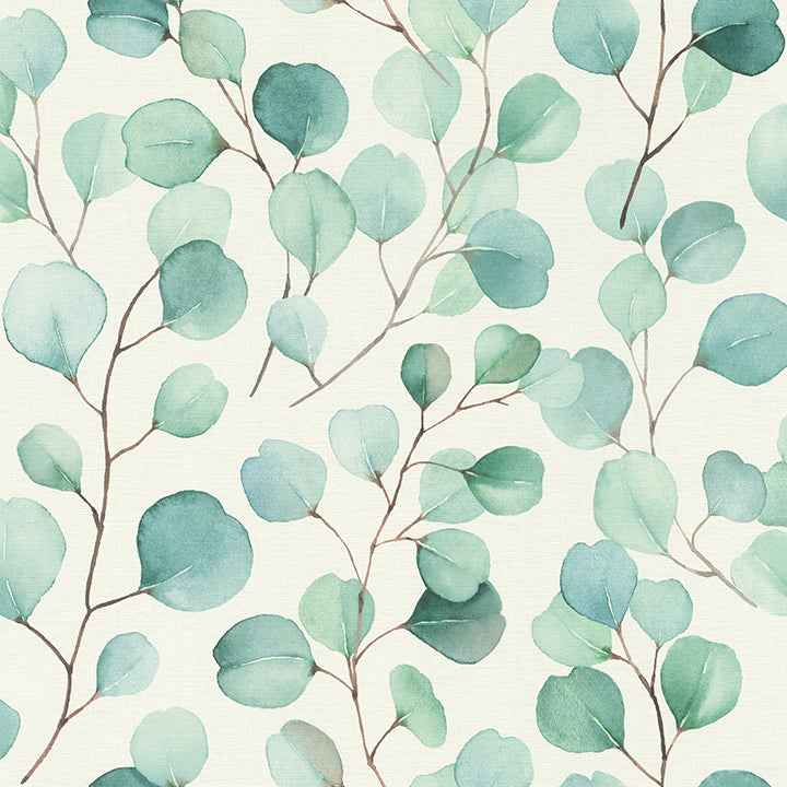 elaina-aqua-watercolor-boughs-wallpaper-york-wallcoverings-rh691702 - York Wallcoverings Wallpaper