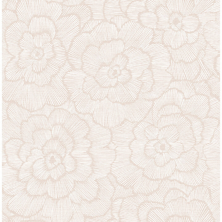 pink-saraya-peel-and-stick-wallpaper-york-wallcoverings-nus4977 - York Wallcoverings Wallpaper