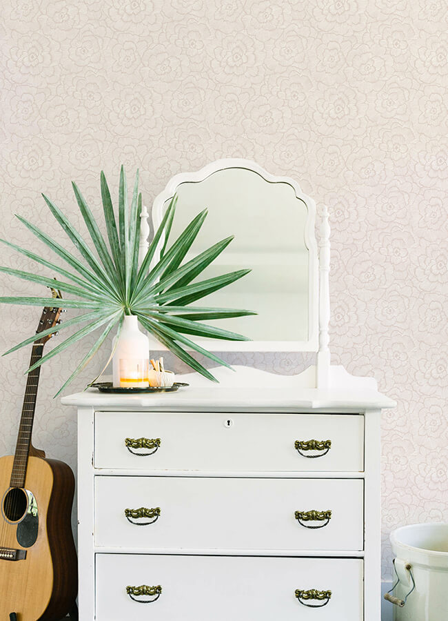 pink-saraya-peel-and-stick-wallpaper-york-wallcoverings-nus4977 - York Wallcoverings Wallpaper