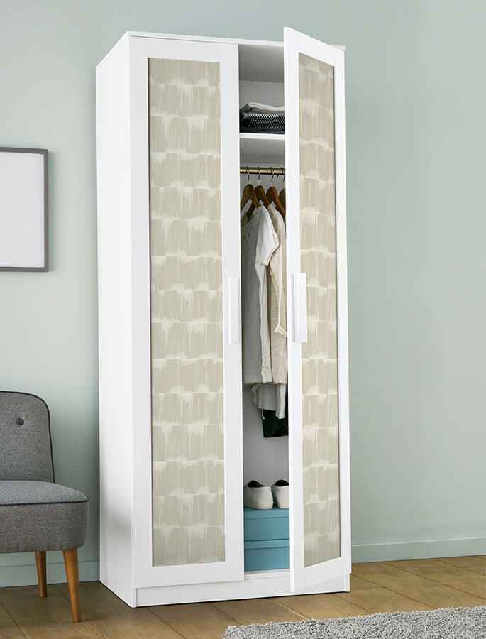 Beige Dallas Peel and Stick Wallpaper - York Wallcoverings - NUS4979 - York Wallcoverings Wallpaper