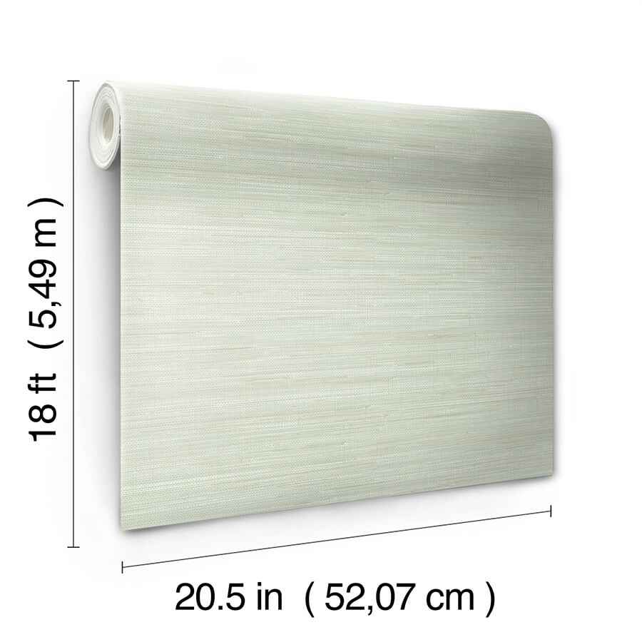Cucumber Classic Faux Grasscloth Peel & - York Wallcoverings - SSS6007 - York Wallcoverings Wallpaper