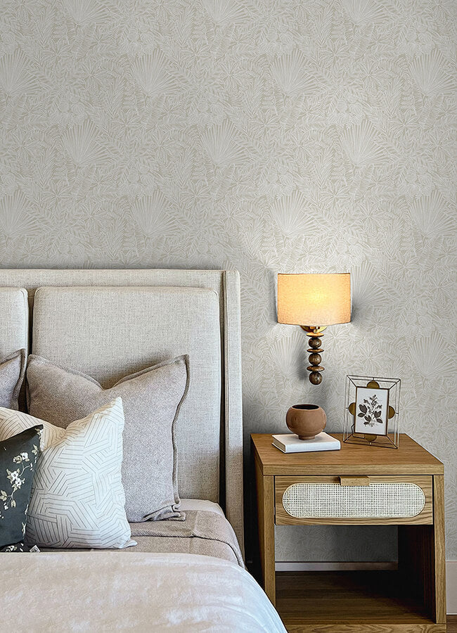 vita-off-white-botanical-wallpaper-york-wallcoverings-4120-26805 - York Wallcoverings Papel pintado