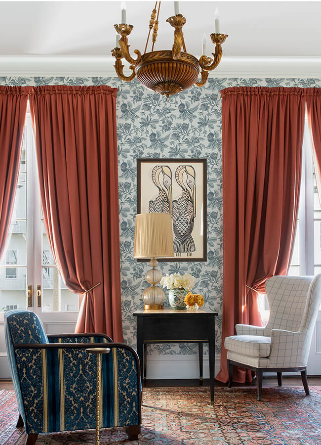 cecilia-light-blue-fruit-wallpaper-york-wallcoverings-4120-26814 - York Wallpaper Wallpaper