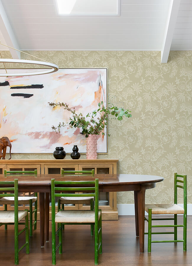 maeve-butter-jacobean-trail-wallpaper-york-wallcoverings-4120-26825 - York Wallcoverings Papel pintado