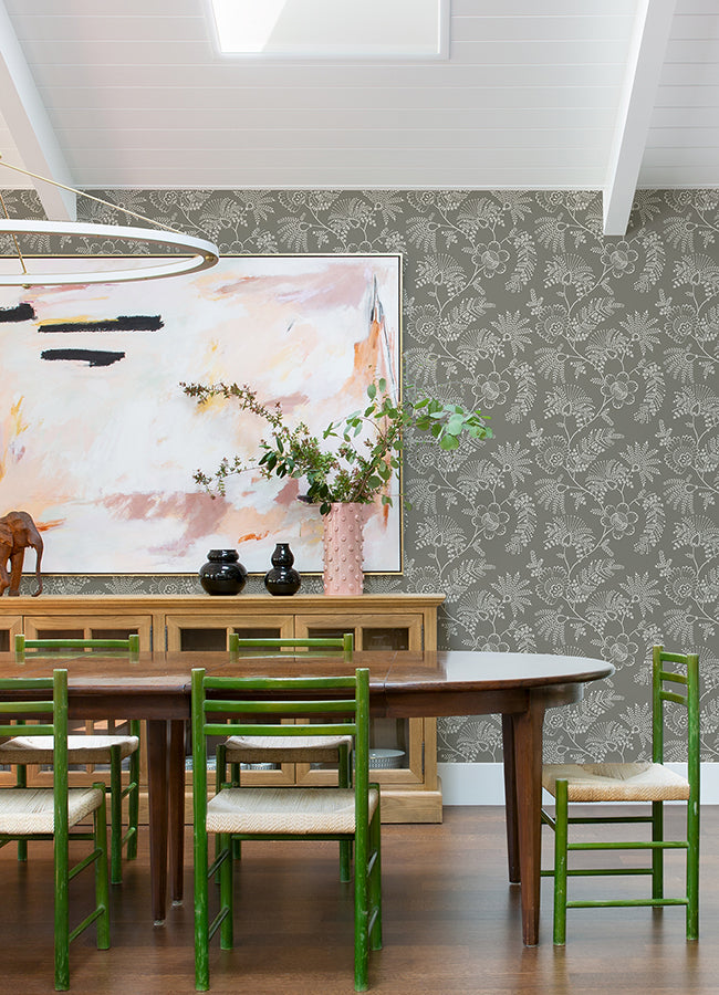 maeve-grey-jacobean-trail-wallpaper-york-wallcoverings-4120-26827 - York Wallcoverings Papel pintado
