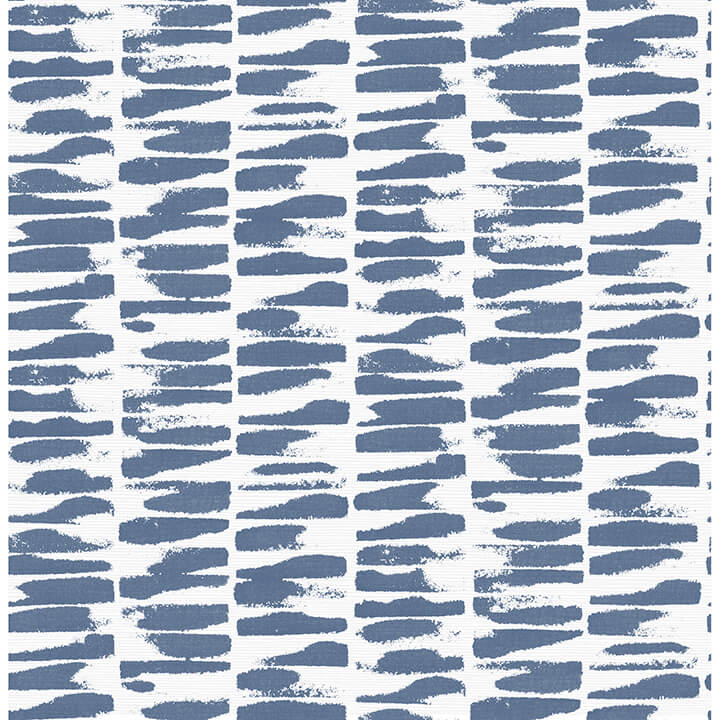 myrtle-indigo-abstract-stripe-wallpaper-york-wallcoverings-4120-26843 - York Wallcoverings Papel pintado