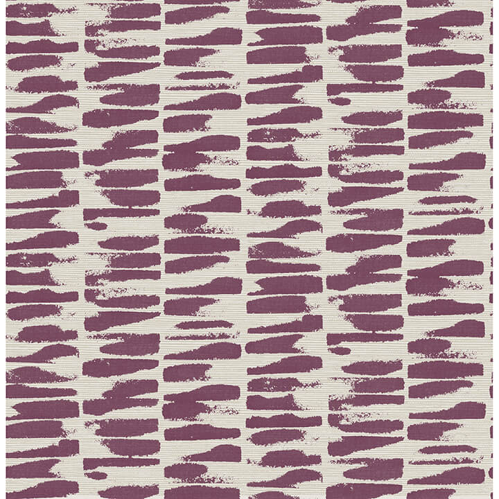 myrtle-purple-abstract-stripe-wallpaper-york-wallcoverings-4120-26846 - York Wallcoverings Papel pintado