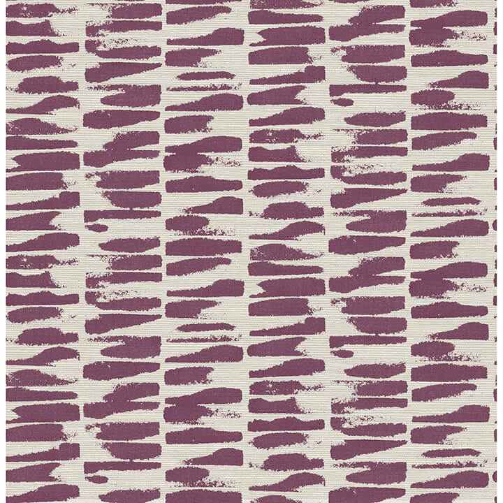 Myrtle Purple Abstract Stripe Wallpaper - York Wallcoverings - 4120-26846 - York Wallcoverings Wallpaper