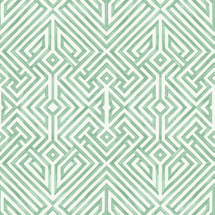 lyon-green-geometric-key-wallpaper-york-wallcoverings-4120-26850 - York Wallcoverings Papel pintado