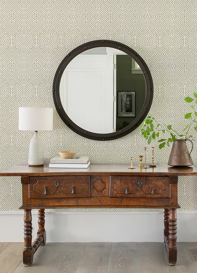 lyon-gold-geometric-key-wallpaper-york-wallcoverings-4120-26851 - York Wallcoverings Papel pintado