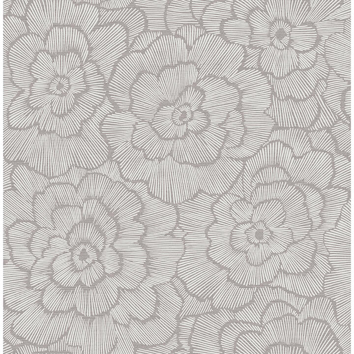 periwinkle-sterling-textured-floral-wallpaper-york-wallcoverings-4120-26853 - York Wallcoverings Papel pintado