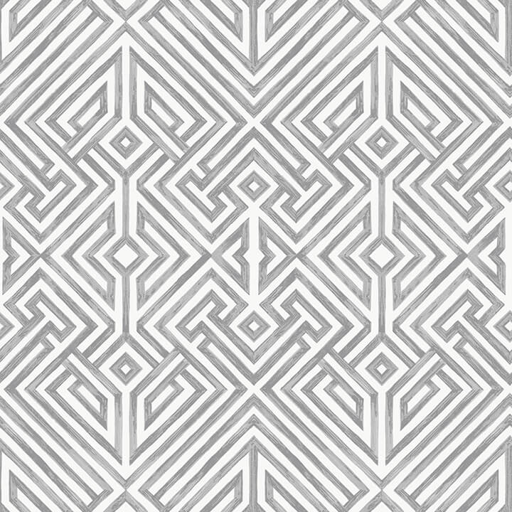 lyon-grey-geometric-key-wallpaper-york-wallcoverings-4120-26854 - York Wallcoverings Papel pintado