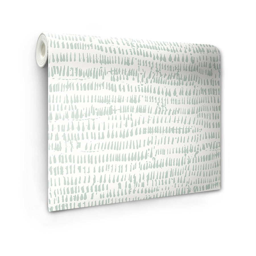 seafoam-kylver-peel-and-stick-wallpaper-york-wallcoverings-nus4980 - York Wallcoverings Wallpaper