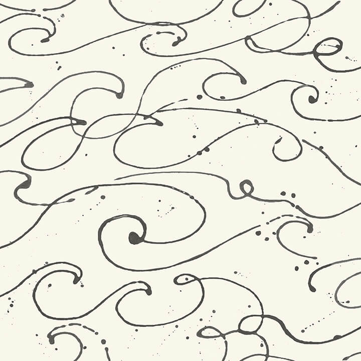 kuroshio-charcoal-ocean-wave-wallpaper-york-wallcoverings-4071-71008 - York Wallcoverings Wallpaper