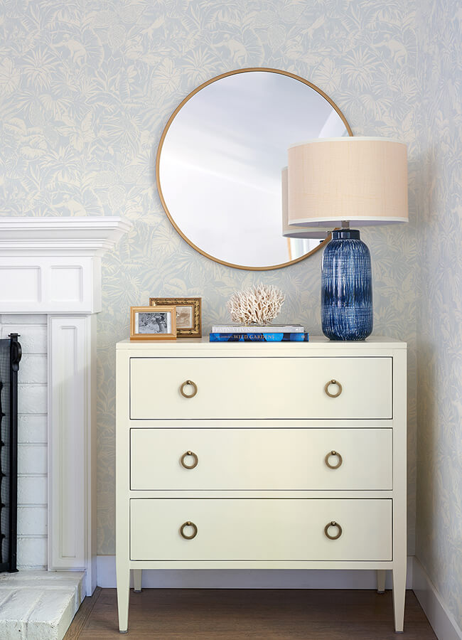 corcovado-light-blue-jungle-jamboree-wallpaper-york-wallcoverings-4071-71012 - York Wallcoverings Papel pintado