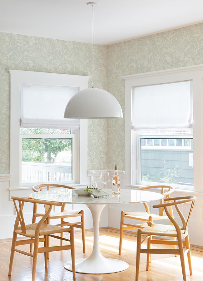 corcovado-aqua-jungle-jamboree-wallpaper-york-wallcoverings-4071-71013 - York Wallcoverings Papel pintado
