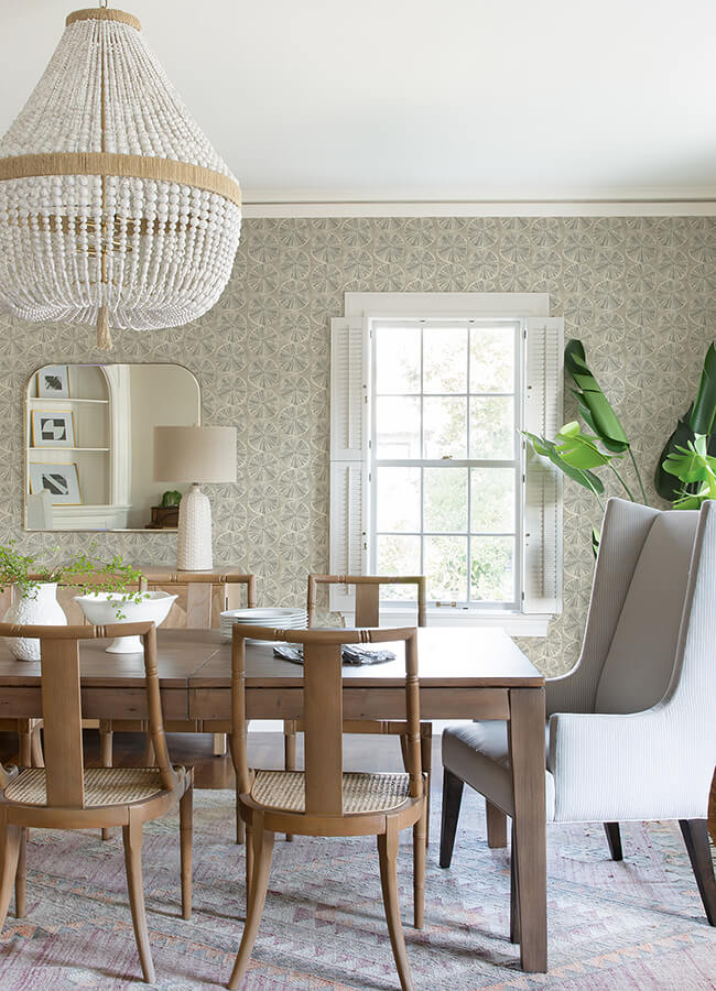 sea-biscuit-grey-sand-dollar-wallpaper-york-wallcoverings-4071-71024 - York Wallcoverings Wallpaper