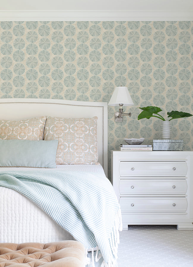 sea-biscuit-aqua-sand-dollar-wallpaper-york-wallcoverings-4071-71028