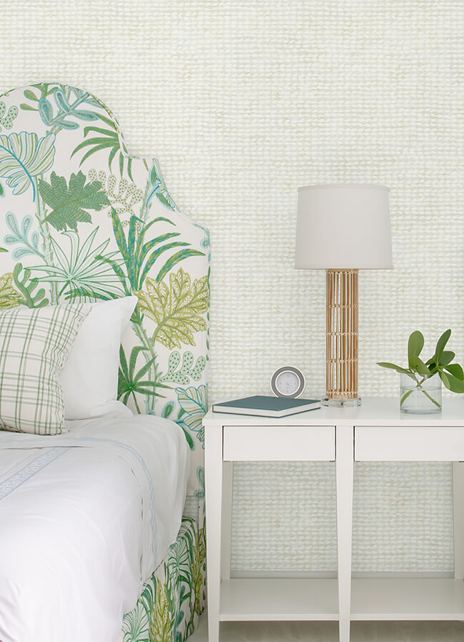 wellen-cream-abstract-rope-wallpaper-york-wallcoverings-4071-71029 - York Wallcoverings Wallpaper