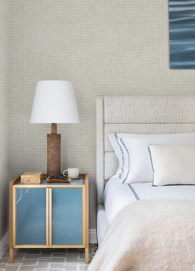 wellen-light-grey-abstract-rope-wallpaper-york-wallcoverings-4071-71031 - York Wallcoverings Wallpaper