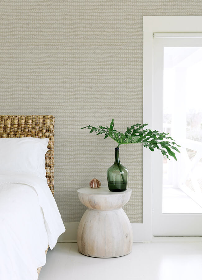 wellen-light-grey-abstract-rope-wallpaper-york-wallcoverings-4071-71031 - York Wallcoverings Wallpaper
