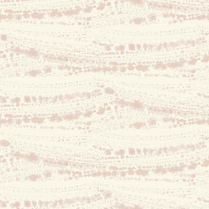 Rannell Peach Abstract Scallop Wallpaper - York Wallcoverings - 4071-71047 - York Wallcoverings Wallpaper