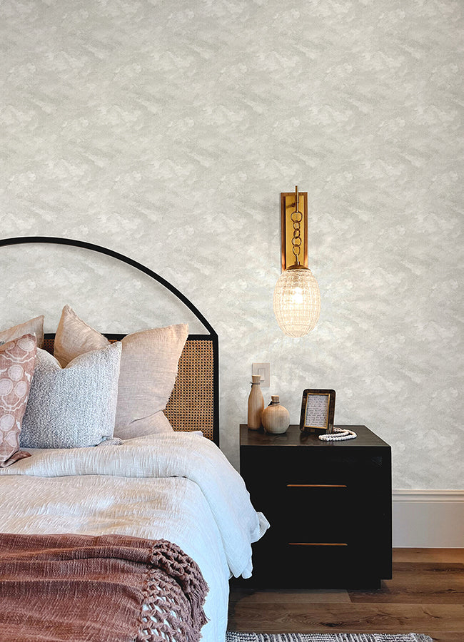 light-grey-declan-peel-and-stick-wallpaper-york-wallcoverings-nus4988 - York Wallcoverings Wallpaper