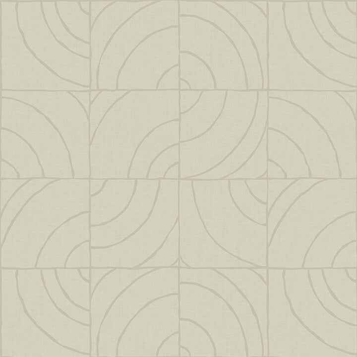 Taupe Batik Blok Peel & Stick Wallpaper - York Wallcoverings - ESS6021 - York Wallcoverings Wallpaper