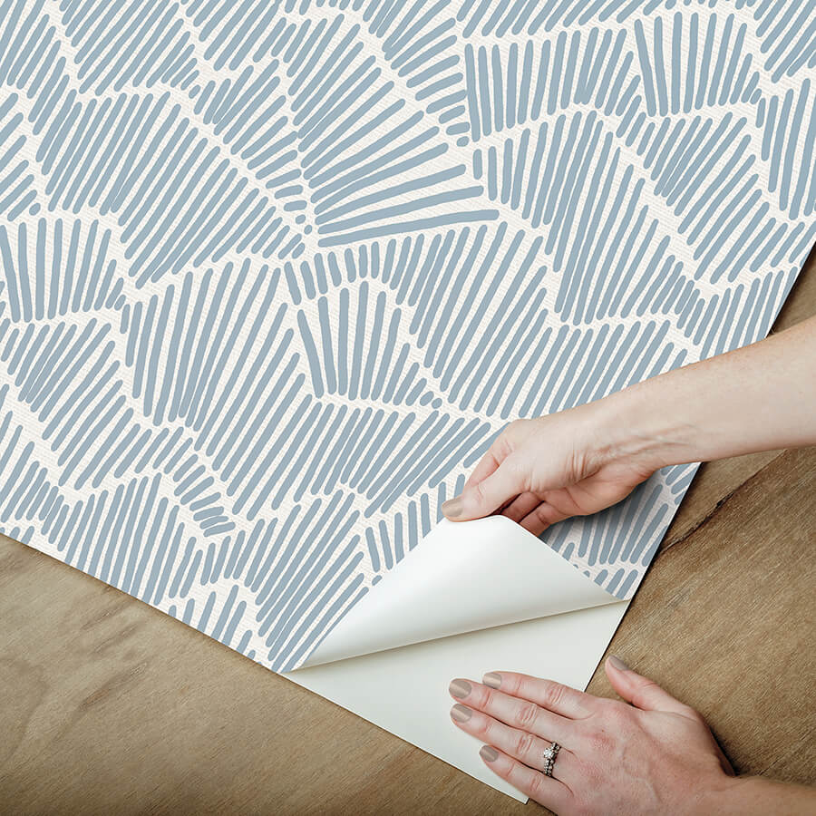 periwinkle-ridge-valley-peel-and-stick-wallpaper-york-wallcoverings-ess6026 - York Wallcoverings Wallpaper