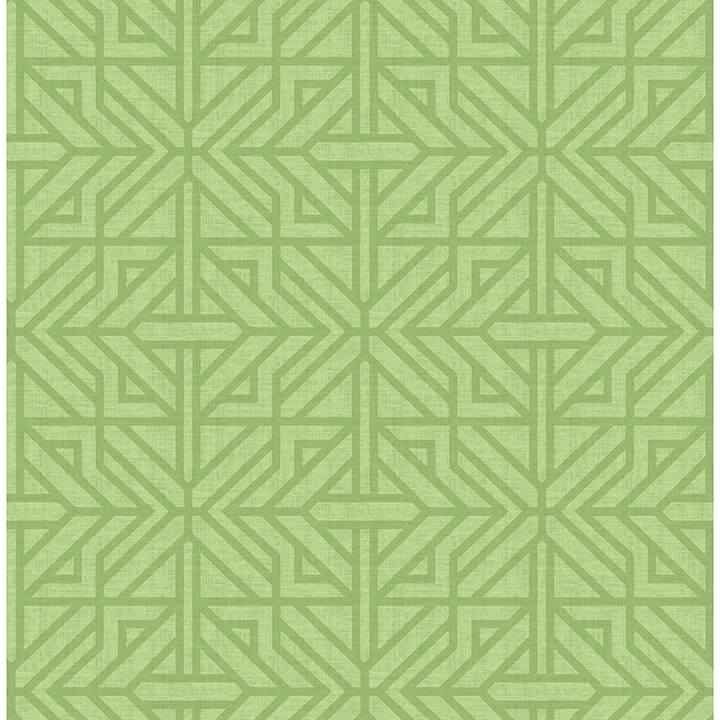 Hesper Green Geometric Wallpaper - York Wallcoverings - 4121-26927 - York Wallcoverings Wallpaper