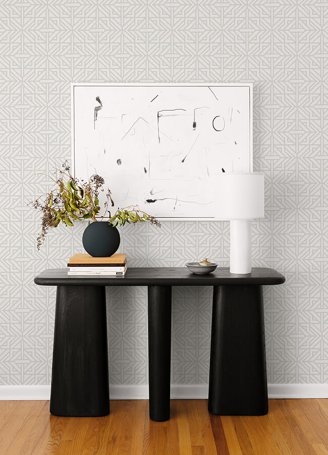 hesper-grey-geometric-wallpaper-york-wallcoverings-4121-26931 - York Wallcoverings Wallpaper