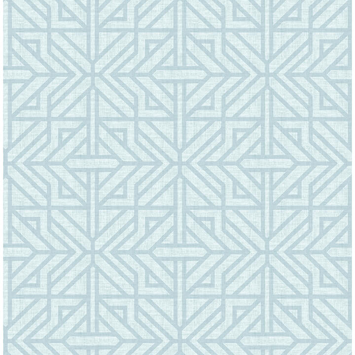 hesper-sky-blue-geometric-wallpaper-york-wallcoverings-4121-26932 - York Wallcoverings Wallpaper
