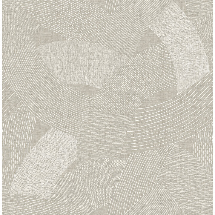 tania-light-brown-woven-abstract-wallpaper-york-wallcoverings-4121-26933 - York Wallcoverings Papel pintado
