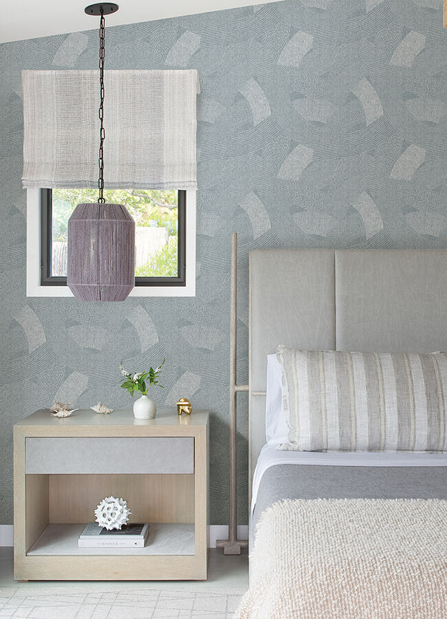 tania-denim-woven-abstract-wallpaper-york-wallcoverings-4121-26935 - York Wallcoverings Papel pintado