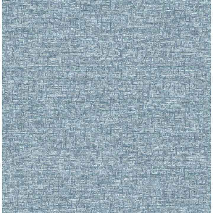 Minerva Denim Texture Geometric Wallpaper - York Wallcoverings - 4121-26943