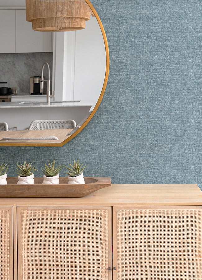 minerva-denim-texture-geometric-wallpaper-york-wallcoverings-4121-26943 - York Wallcoverings Papel pintado