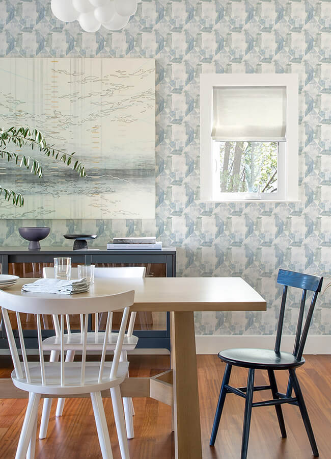 perrin-blue-gem-geometric-wallpaper-york-wallcoverings-4121-26946 - York Wallcoverings Papel pintado