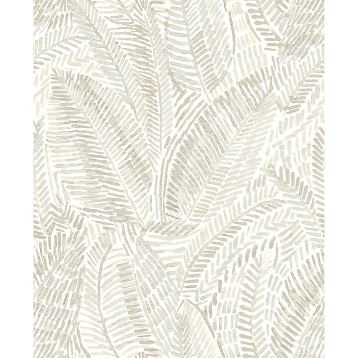 fildia-taupe-botanical-wallpaper-york-wallcoverings-4121-26950 - York Wallcoverings Wallpaper