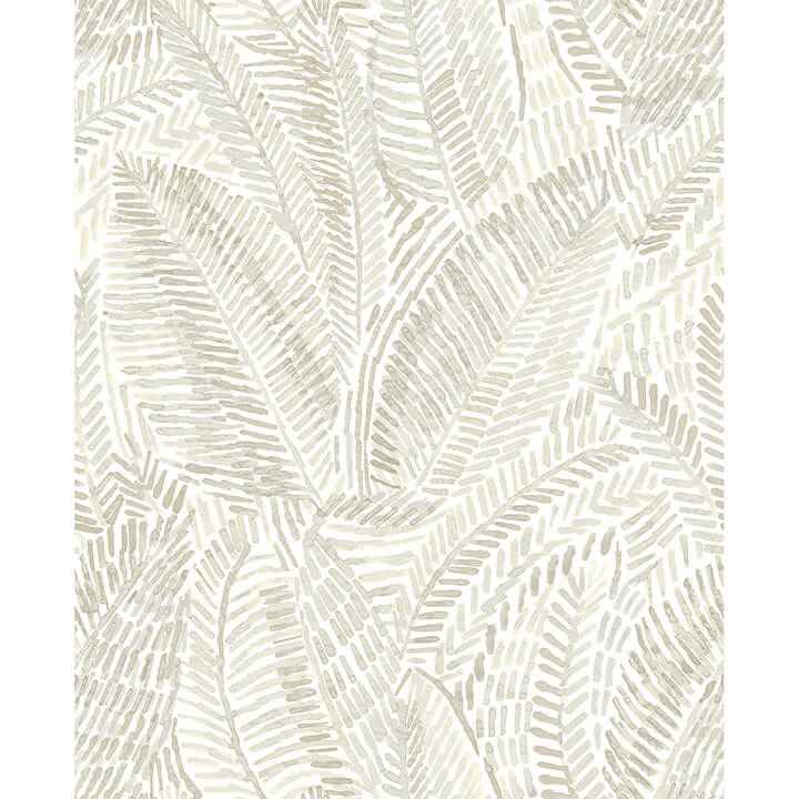 Fildia Taupe Botanical Wallpaper - York Wallcoverings - 4121-26950 - York Wallcoverings Wallpaper