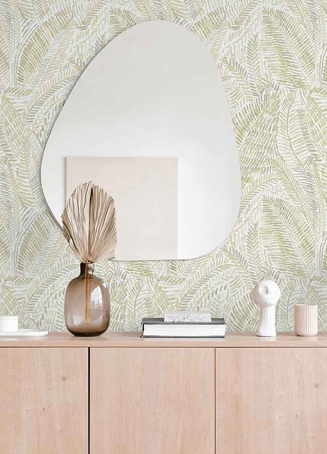 Fildia Honey Botanical Wallpaper - York Wallcoverings - 4121-26952 - York Wallcoverings Wallpaper