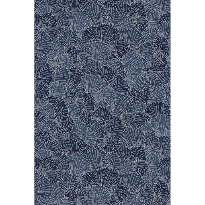 Petals Royal Blue Wall Mural - York Wallcoverings - ASTM5049